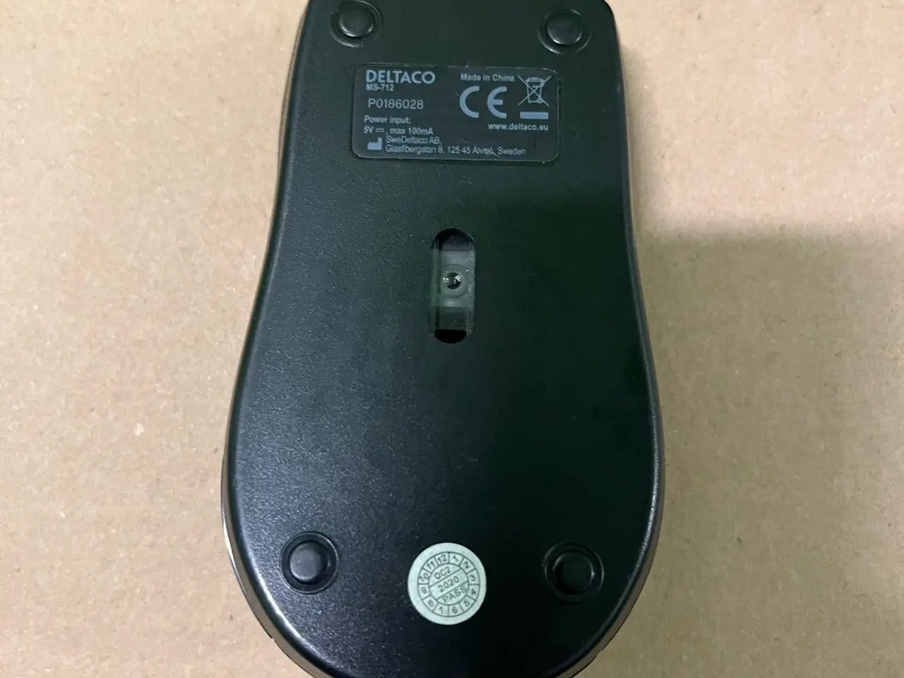 Billede 2 - Deltaco MS-712 USB mus, blå