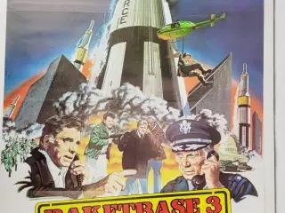 ⭐️- Plakat: Vintage - Raketbase 3