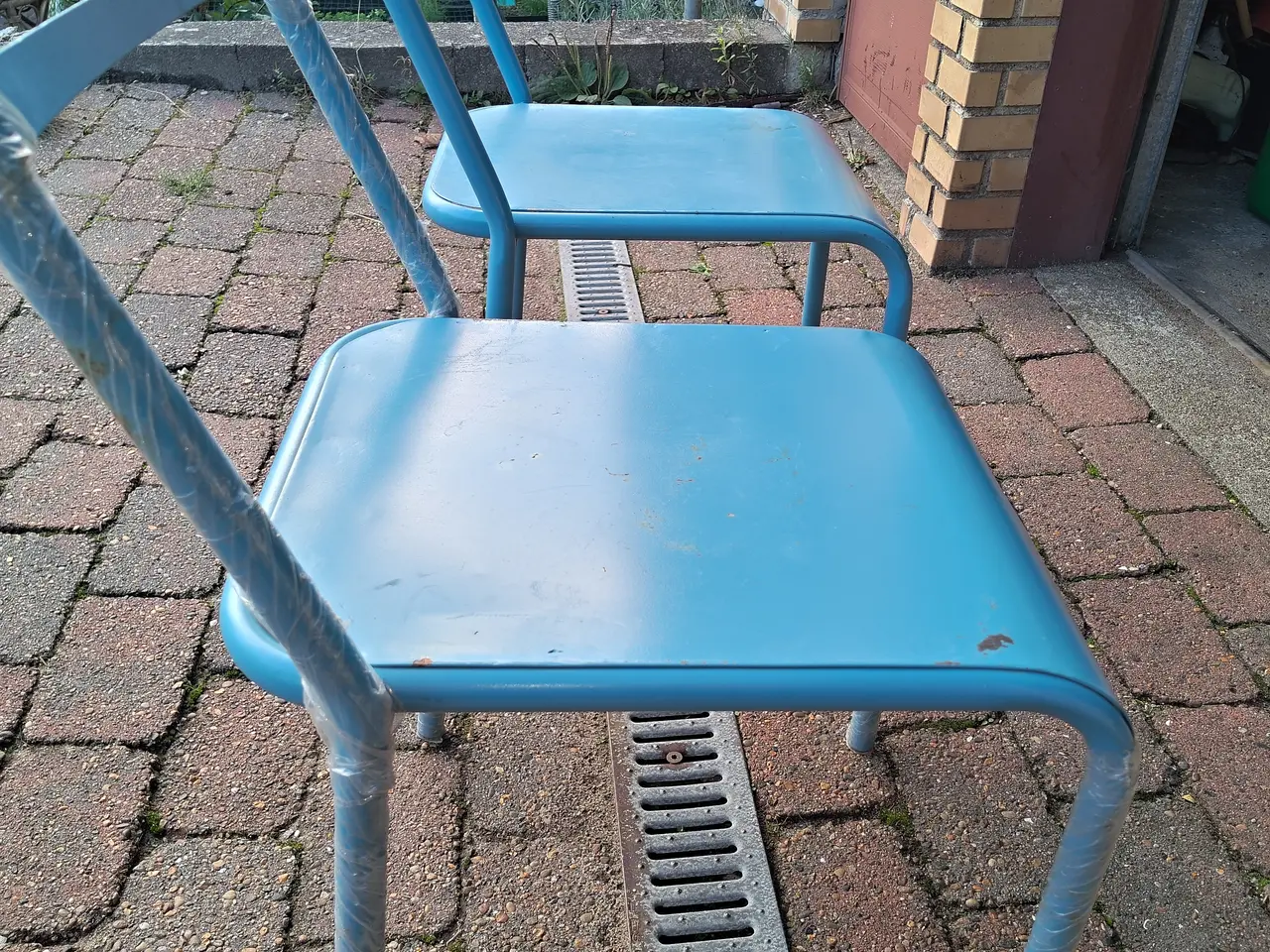 Billede 3 - Retro stole i stål