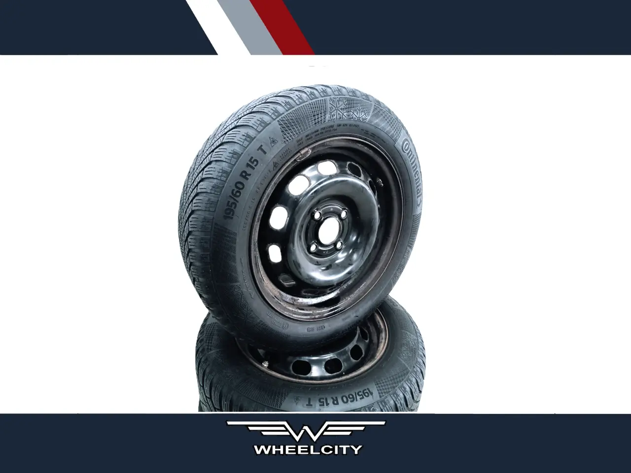 Billede 1 - 4x108 15" ET45 nav 63,4ø vintersæt inkl.TPMS