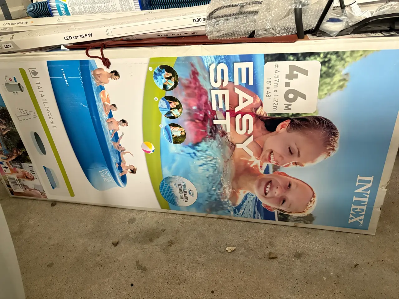 Billede 1 - Intex Easy Set rund pool 14141L