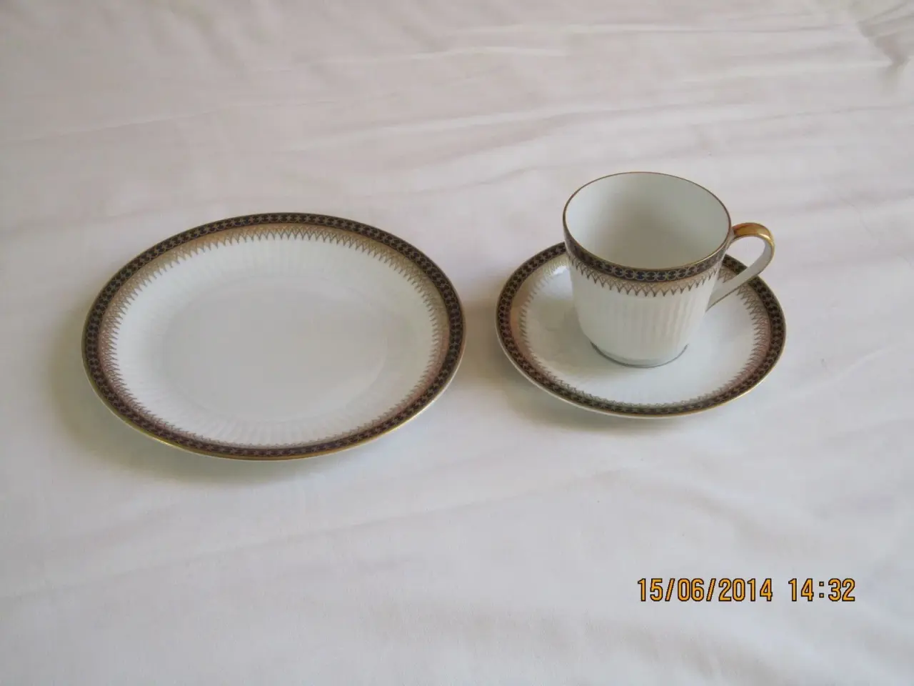 Billede 1 - Kaffestel, Porcelæn.