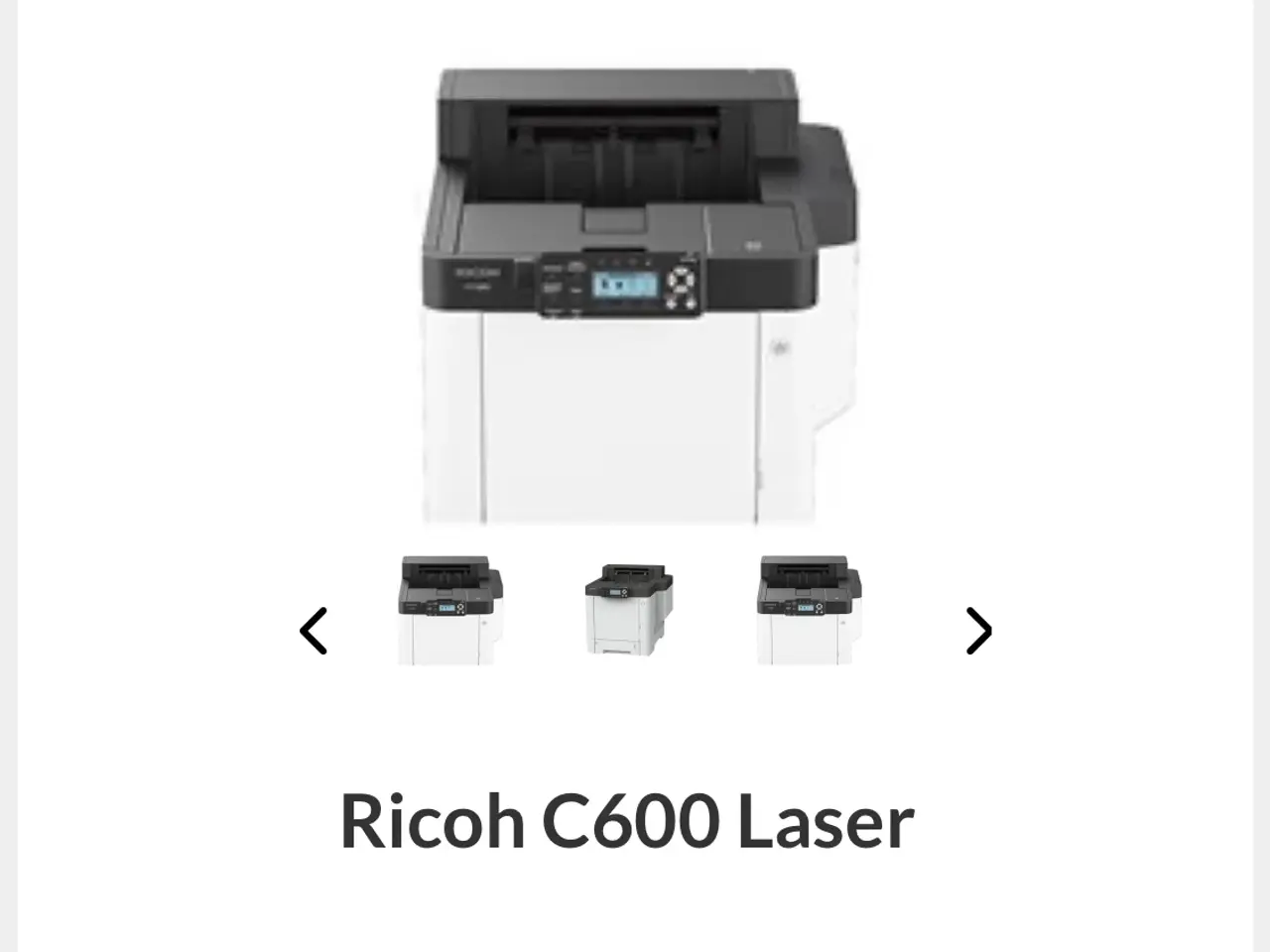 Billede 3 - Helt ny Ricoh PC600 farvelaser (spar 8308 kr)