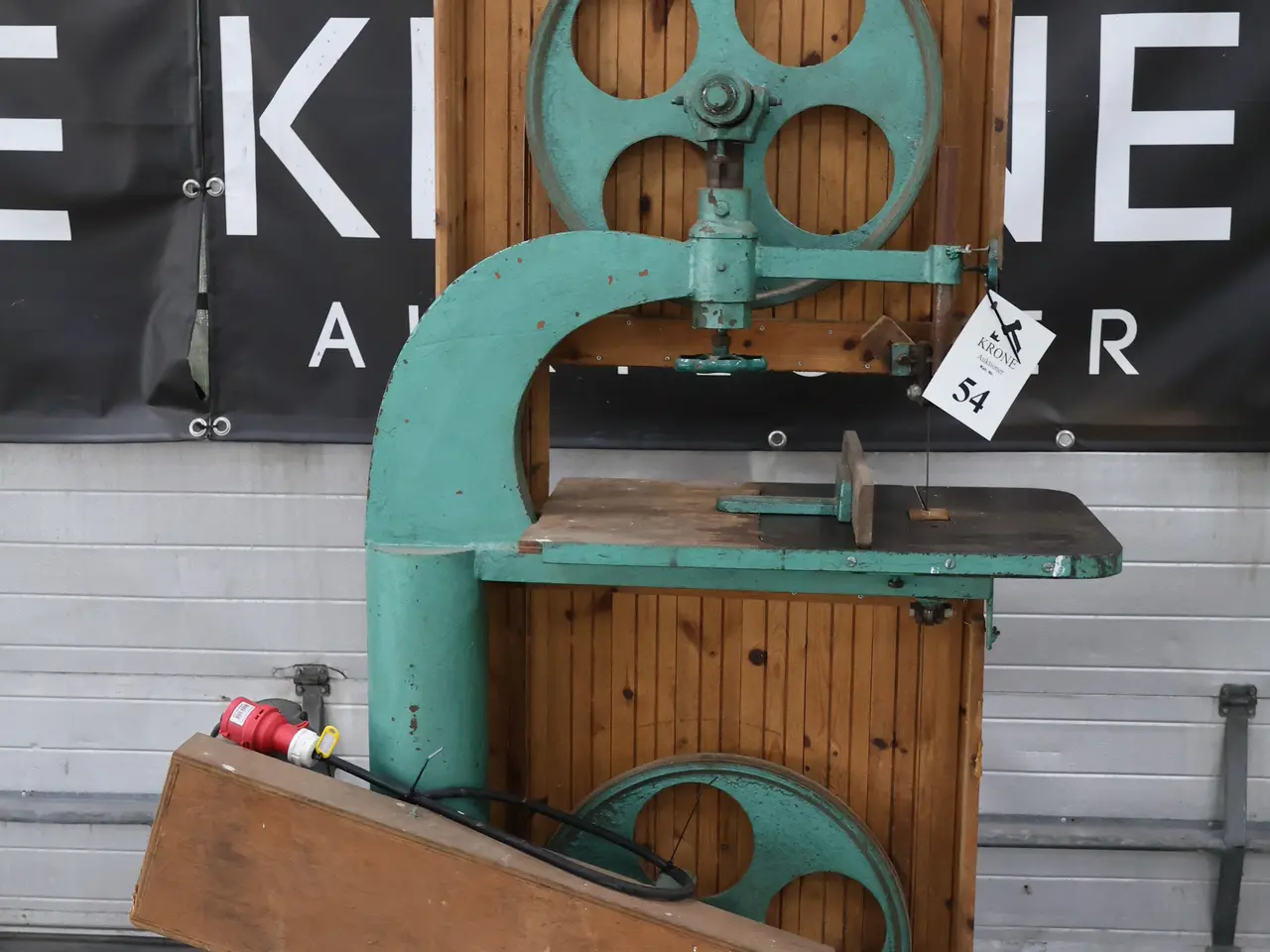 Billede 5 - Båndsav, 380v, H ca 180cm, afprøvet ok. 