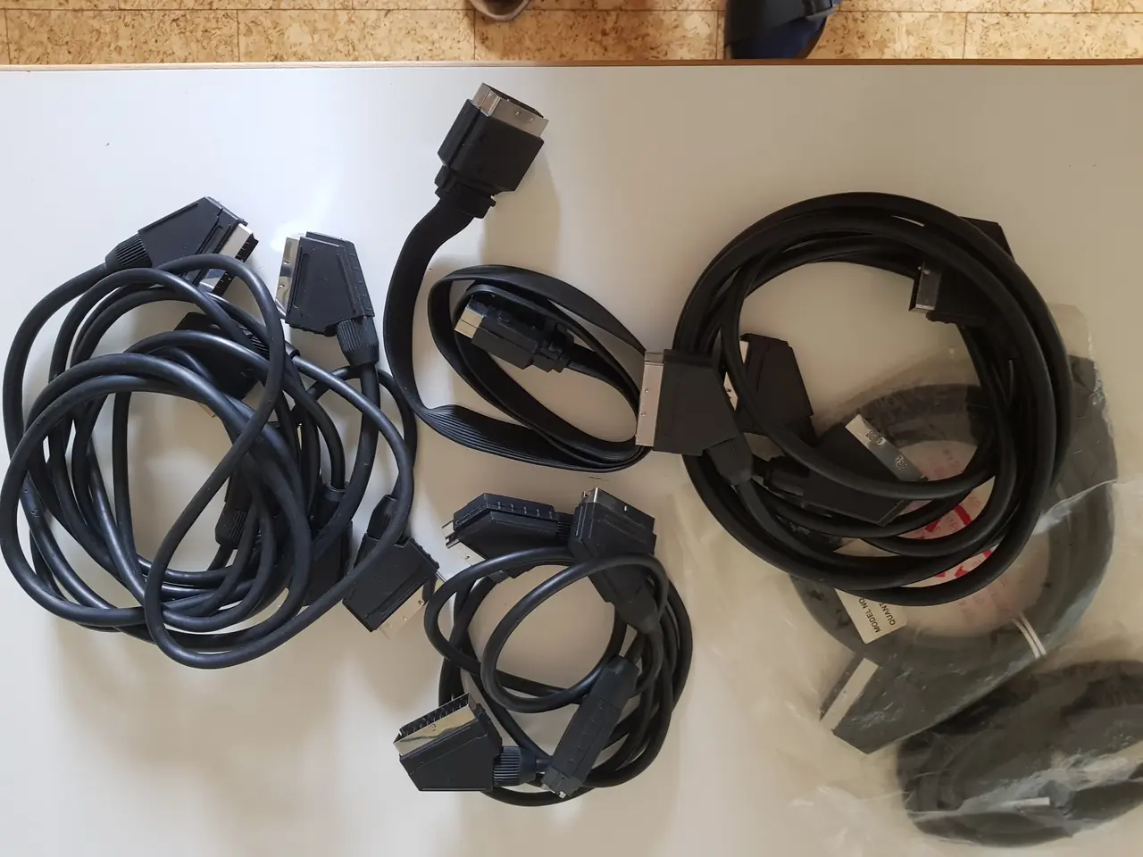 Billede 2 - HDMI & Scart kabler 10stk