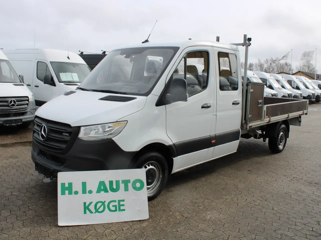 Billede 1 - Mercedes Sprinter 317 2,0 CDi A3 Mandskabsvogn m/lad aut. RWD