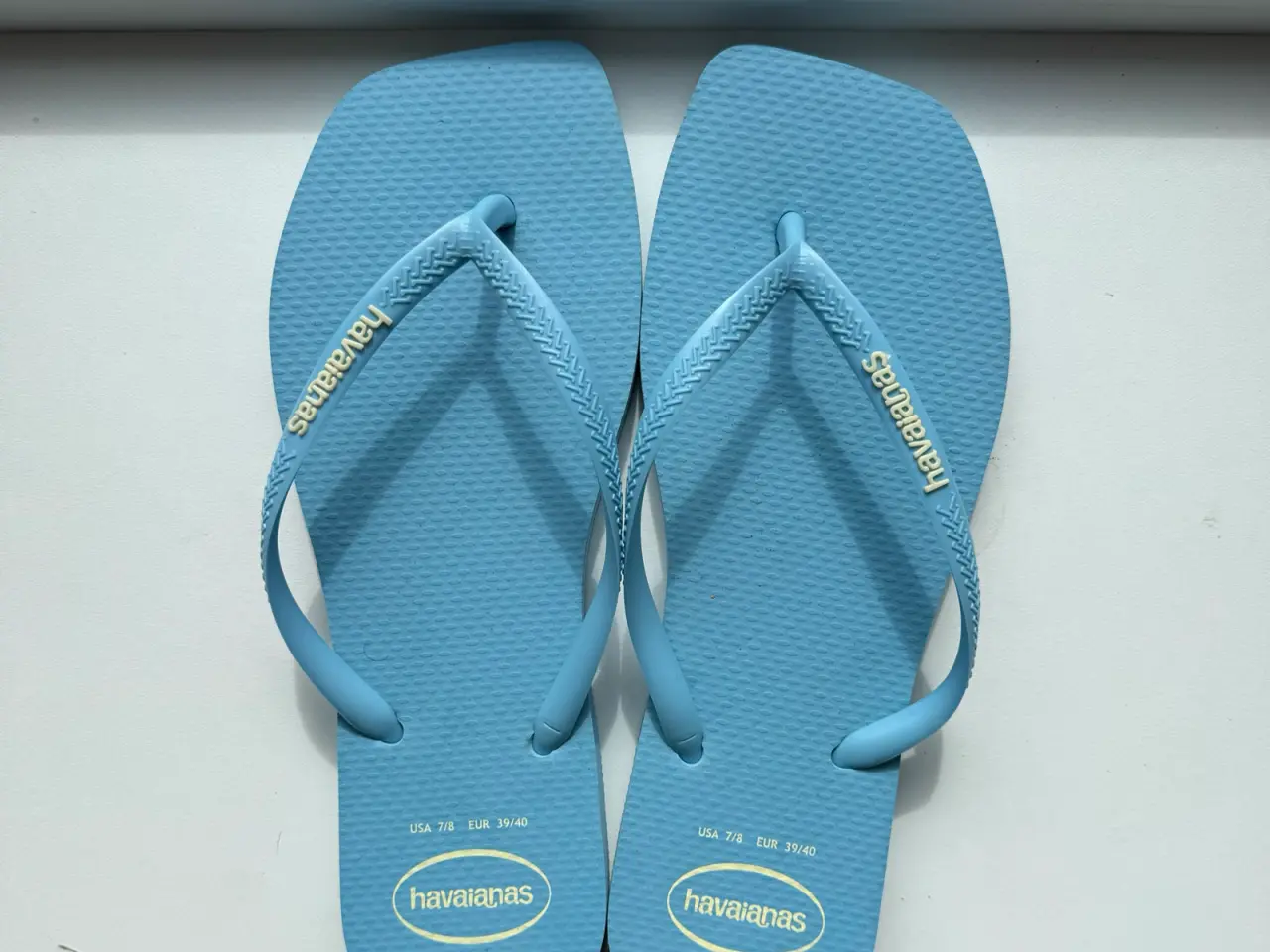 Billede 1 - Havaianas Slim Lyseblå 38
