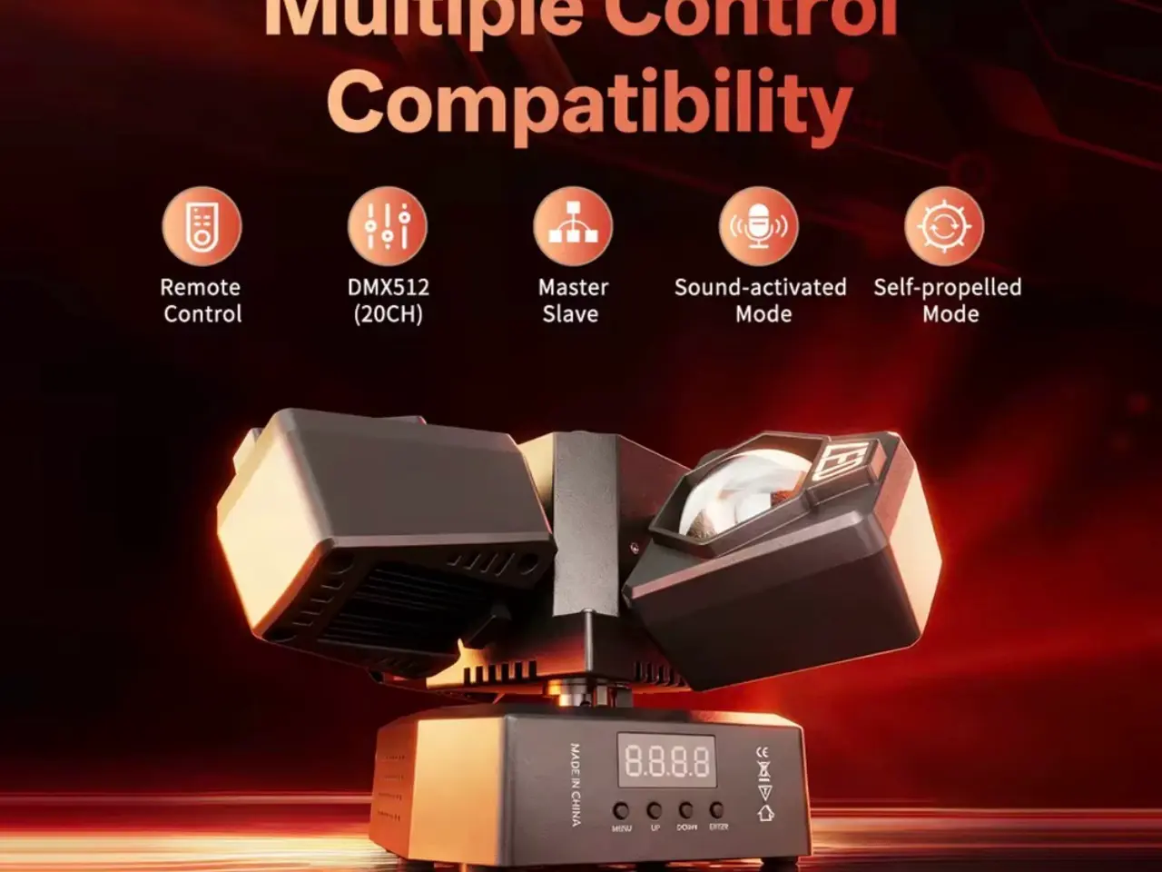 Billede 4 - 4-arms lysshow multi 4-i-1