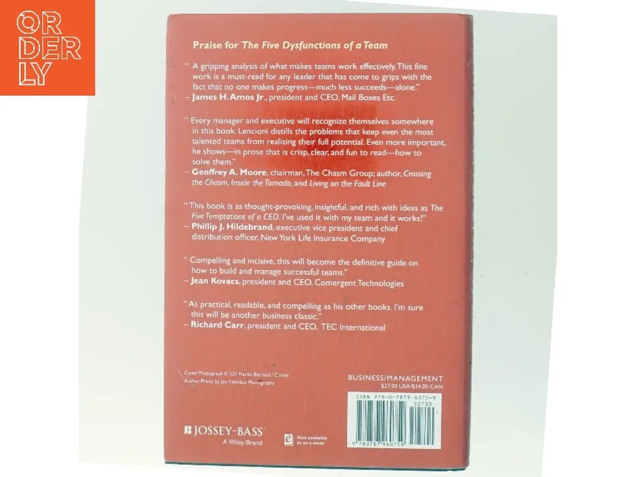 Billede 3 - The Five Dysfunctions of a Team Enhanced Edition - 1st Edition (eBook) af Lencioni, Patrick M. (Bog)