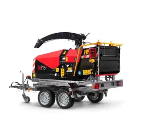 TP 215 MOBIL T m. TP Pilot+, Hatz m. DPF 59 hk, tandemtrailer og 270 graders drejekrans