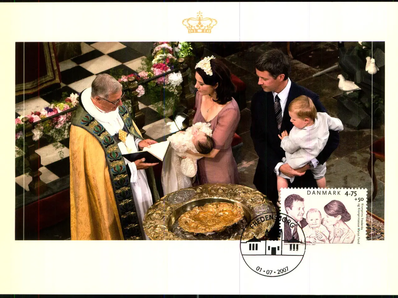 Billede 1 - Prinsesse Isabellas Dåb i Fredensborg Slotskirke 2007 - u/n - Brugt