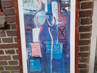 BENTE MERRILD signeret plakat