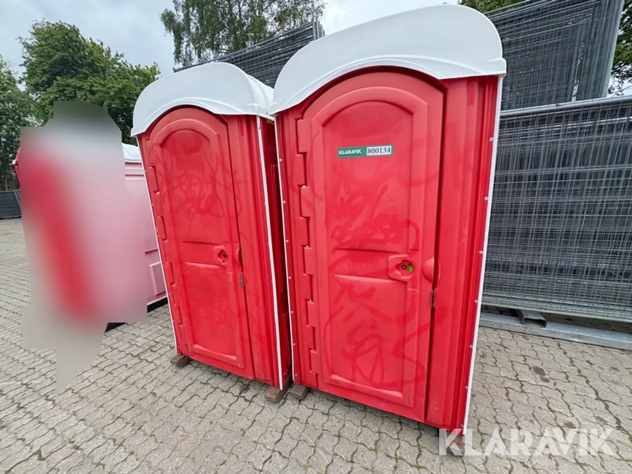 Billede 1 - Toiletkabiner 2 styk