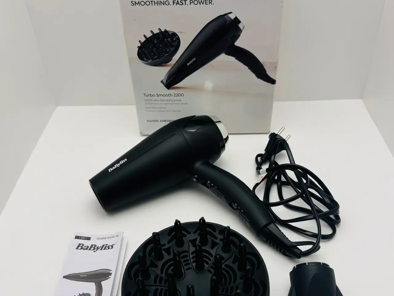 Billede 1 - BaByliss Turbo Smooth 2200 hårtørrer