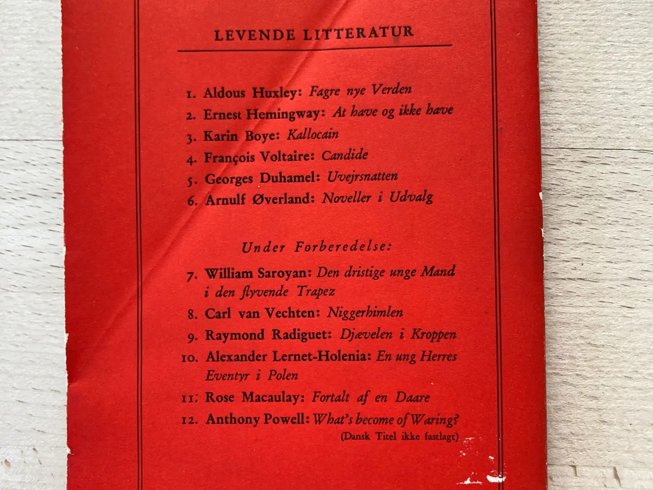 Billede 2 - At have og ikke have, Ernst Hemingway
