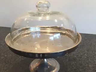 Opsats med glas kuppel