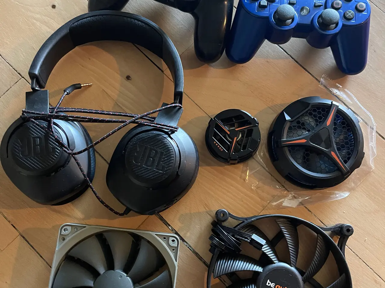 Billede 1 - Gaming-headset, 2 PlayStation-controllere, 2 compu