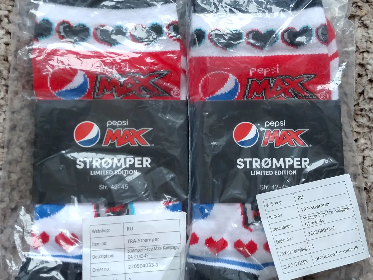 Billede 2 - Diverse Pepsi Max Ting