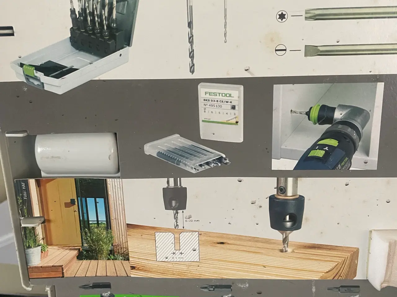 Billede 2 - Festool bits og bore sæt 