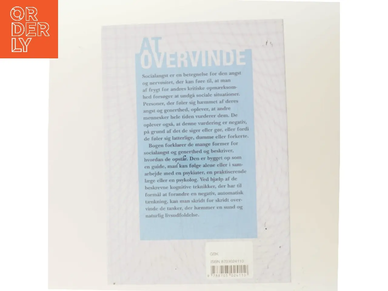 Billede 3 - At overvinde socialangst og generthed af Gillian Butler (Bog)