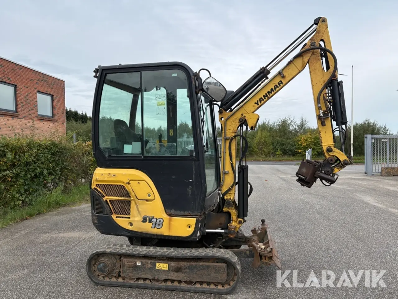 Billede 4 - Mini Gravemaskine Yanmar Sv18