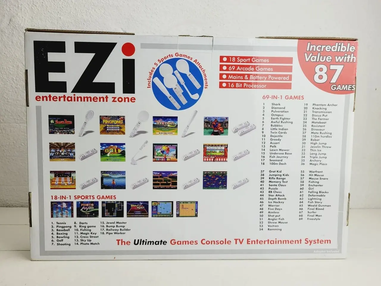 Billede 8 - ⭐️- EZi The Ultimate Games Console TV Entertainmen