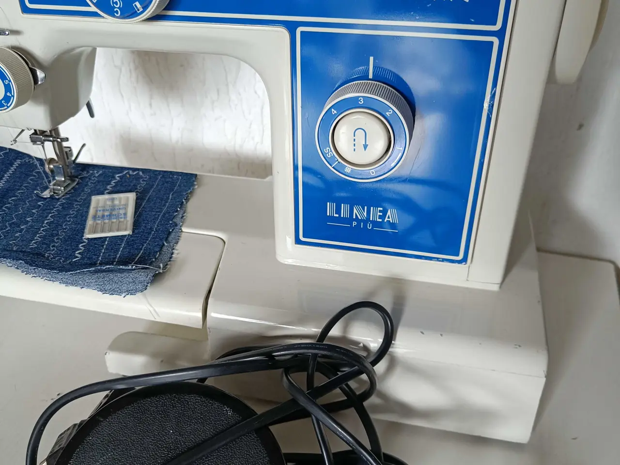 Billede 2 - Linea PIU symaskine virker fint