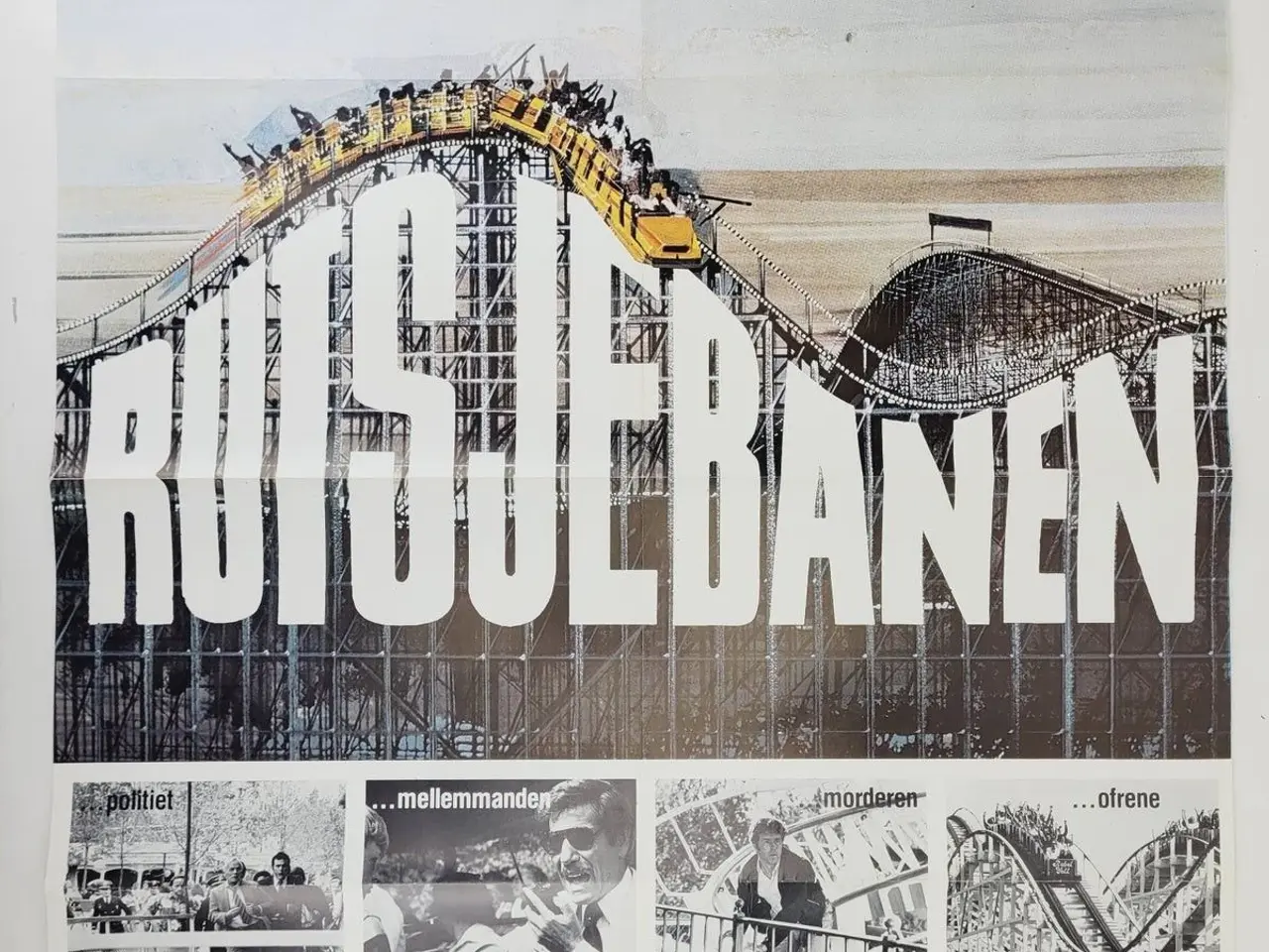 Billede 3 - ⭐️- Plakat: Vintage - Rutsjebanen