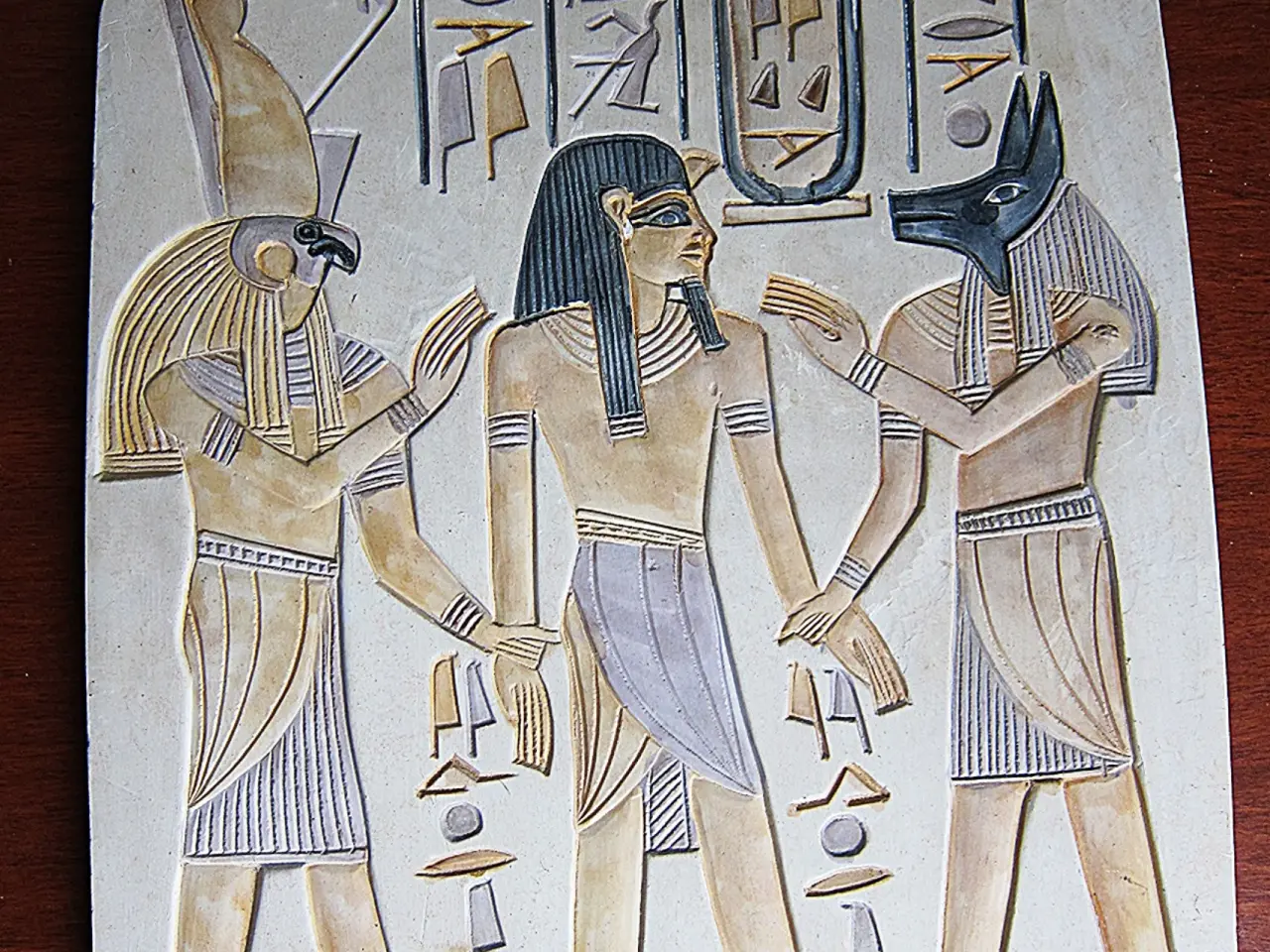 Billede 1 - Sten tavle fra Ægypten
