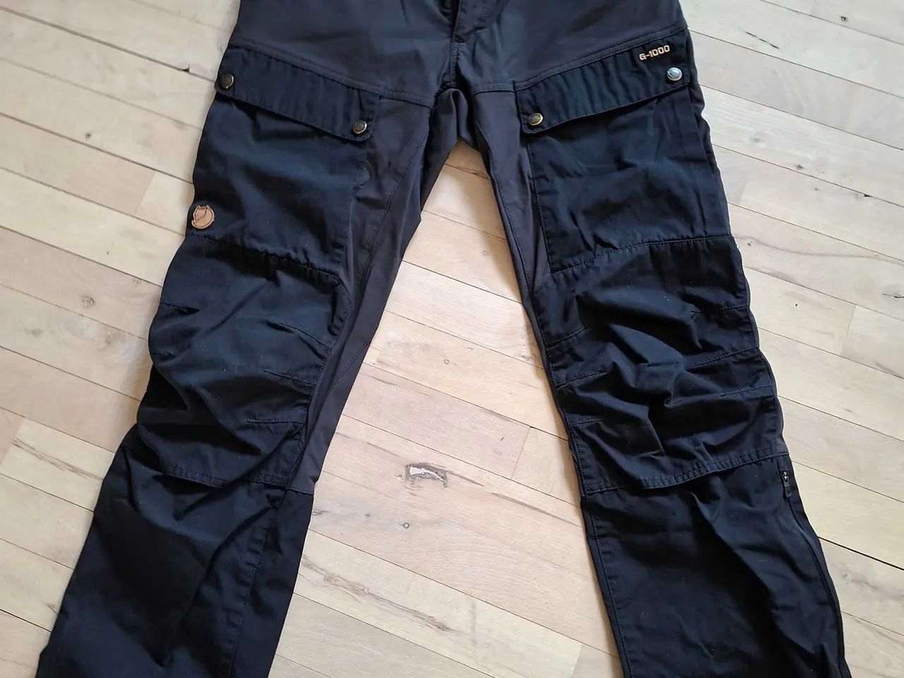Billede 4 - Fjällräven Keb Bukser str.48 farve grå/sort