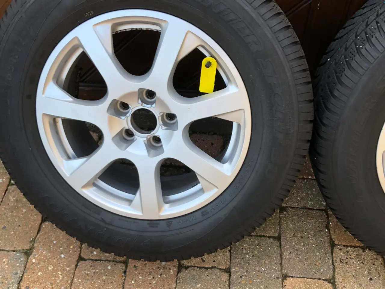 Billede 5 - Originale Audi fælge med vinterdæk 