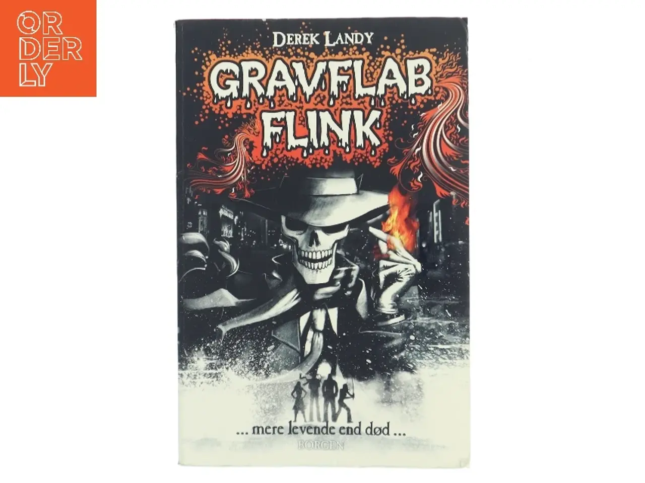 Billede 1 - Gravflab Flink af Derek Landy (Bog)