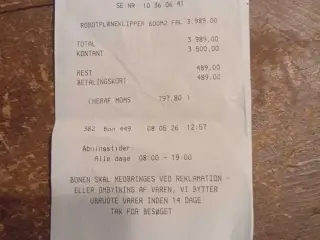 Ny købt 8/5)26 - 5