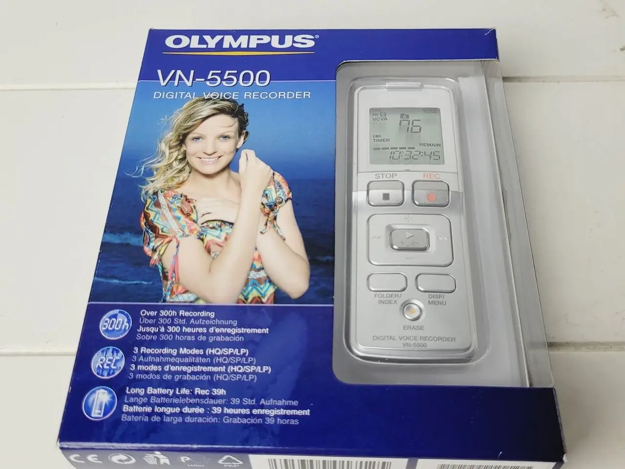 Billede 3 - Olympus VN-5500 digital voice recorder diktafon