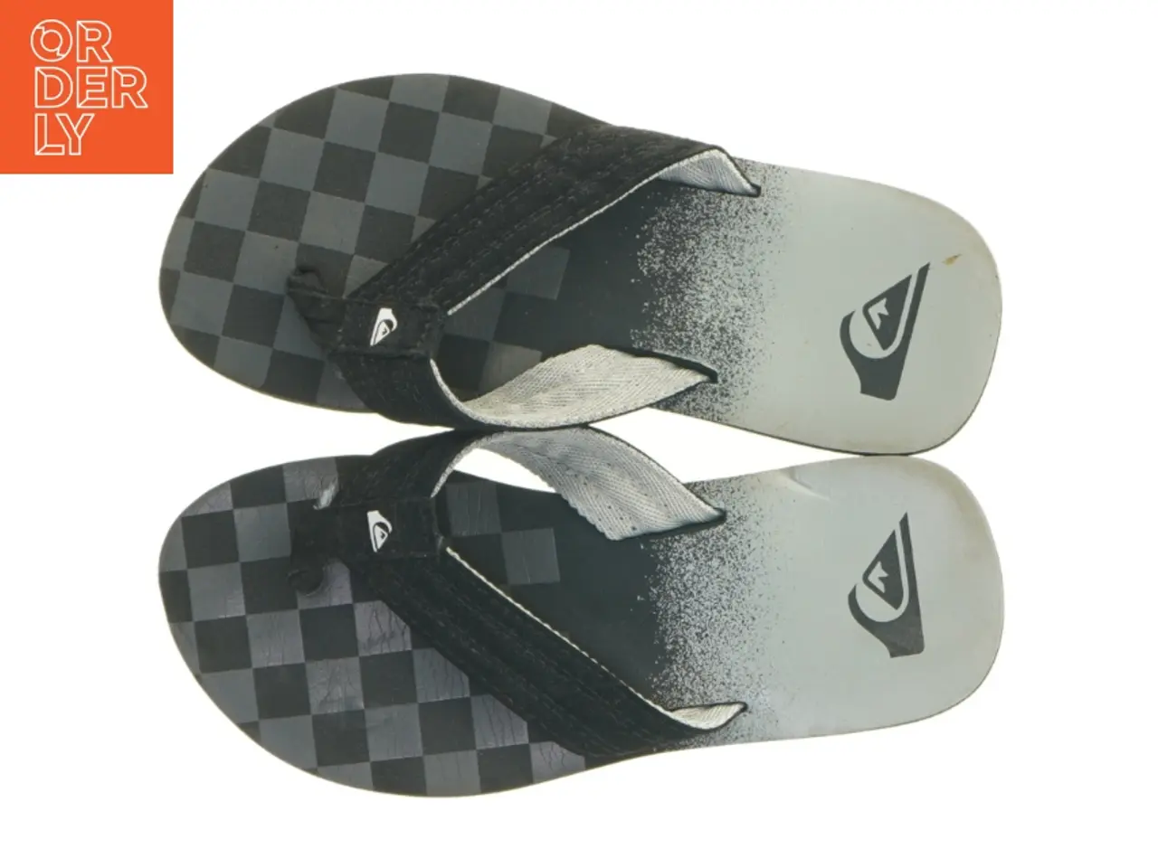 Billede 4 - Sorte klip klapper fra Quiksilver (str. 23,5 cm)