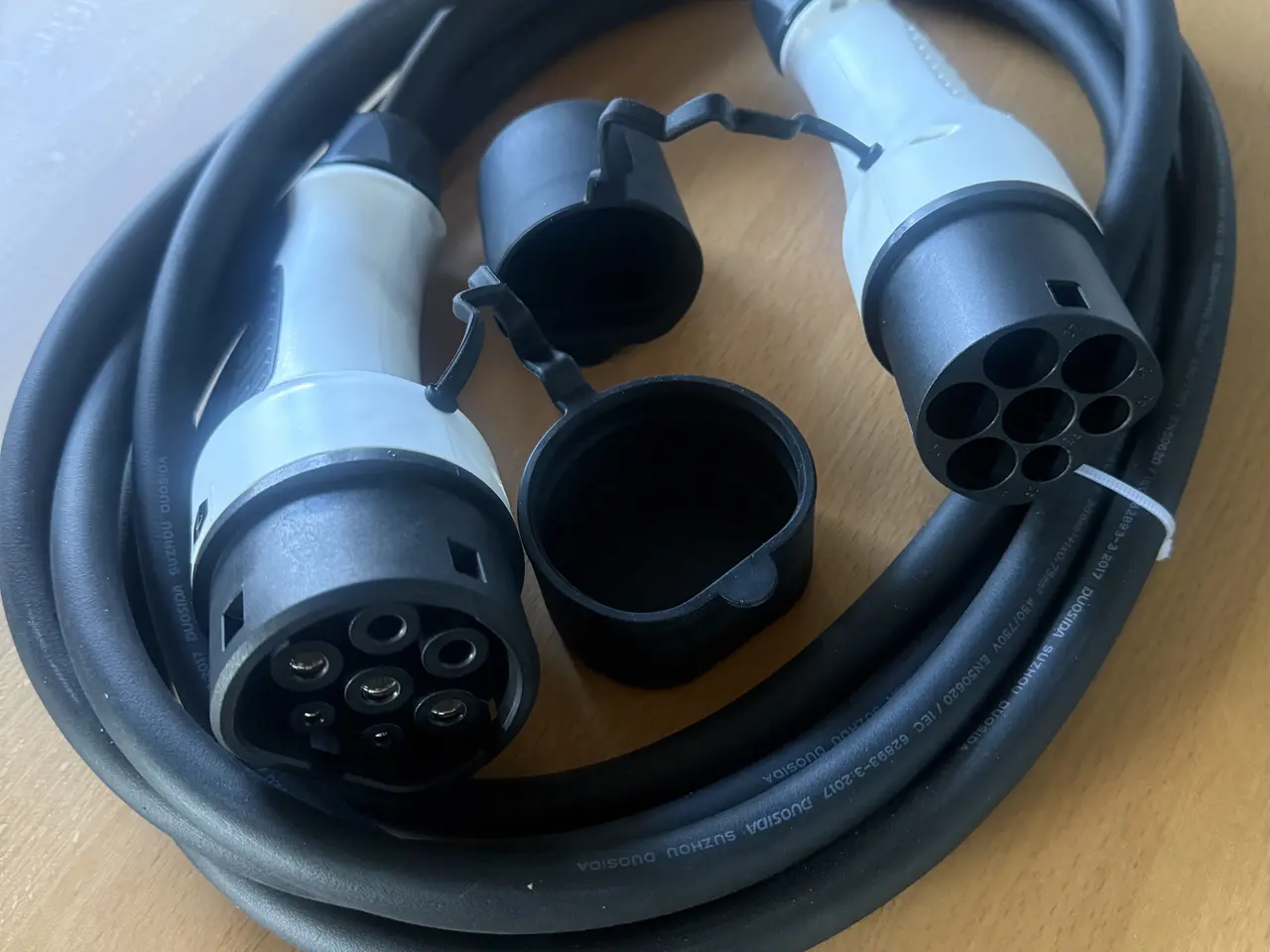Billede 2 - Ladekabel type 2 til elbil