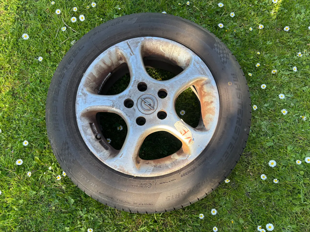 Billede 1 - Sommerdæk alufælge