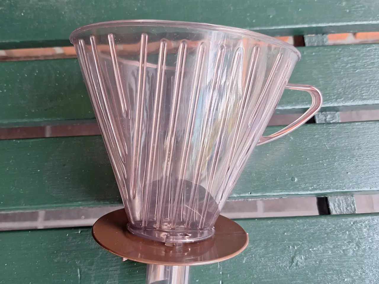 Billede 2 - Stor kaffetragt med studs, 1x6, ny og ubrugt