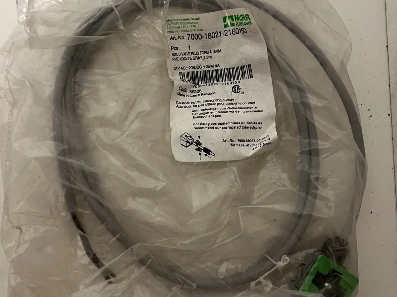 Billede 3 - Murr Elektronik 7000-18021-2160150 MSUD ventil A