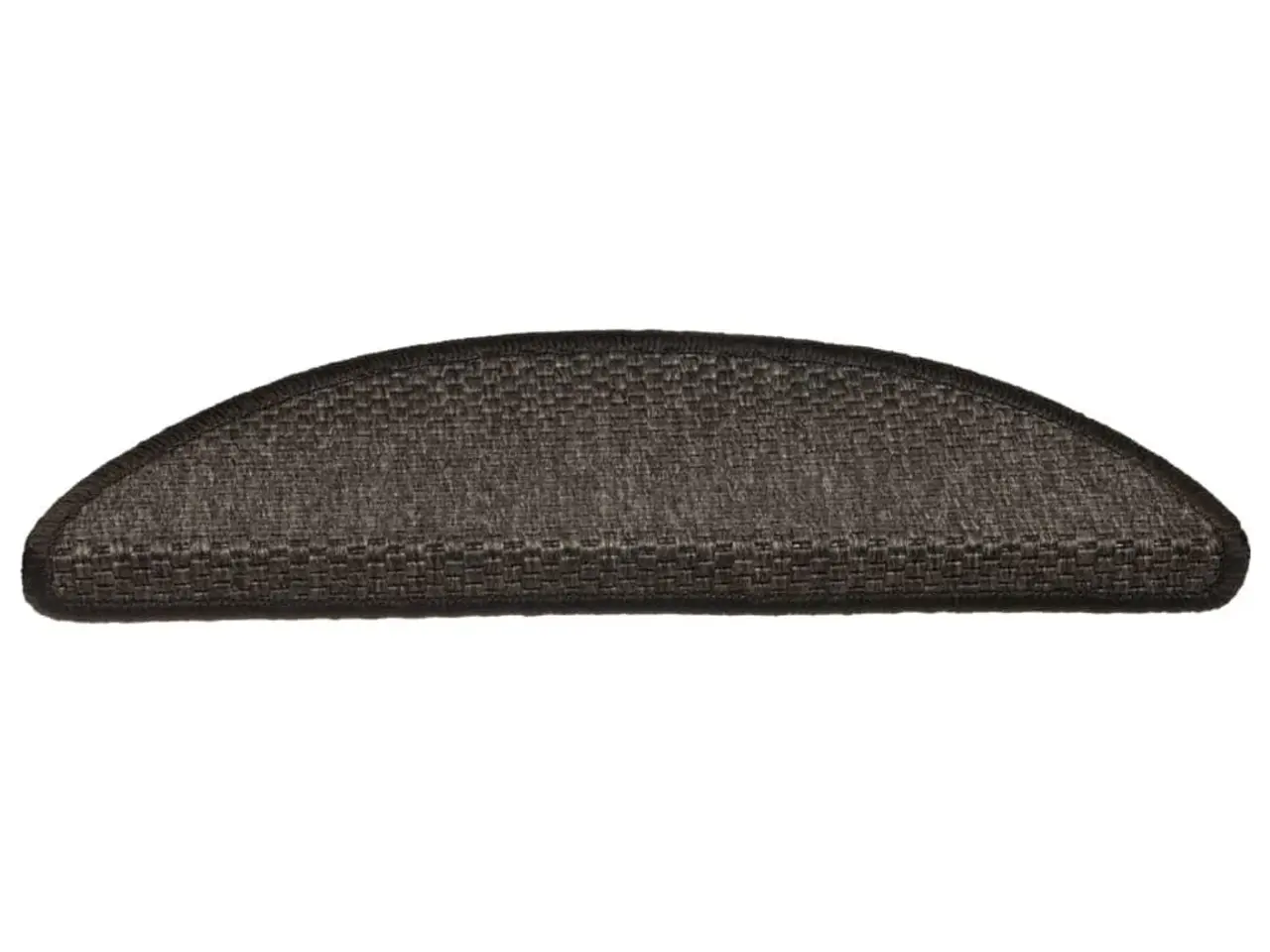 Billede 4 - Selvklæbende trappemåtter 15 stk. 56x17x3cm sisal-look antracit