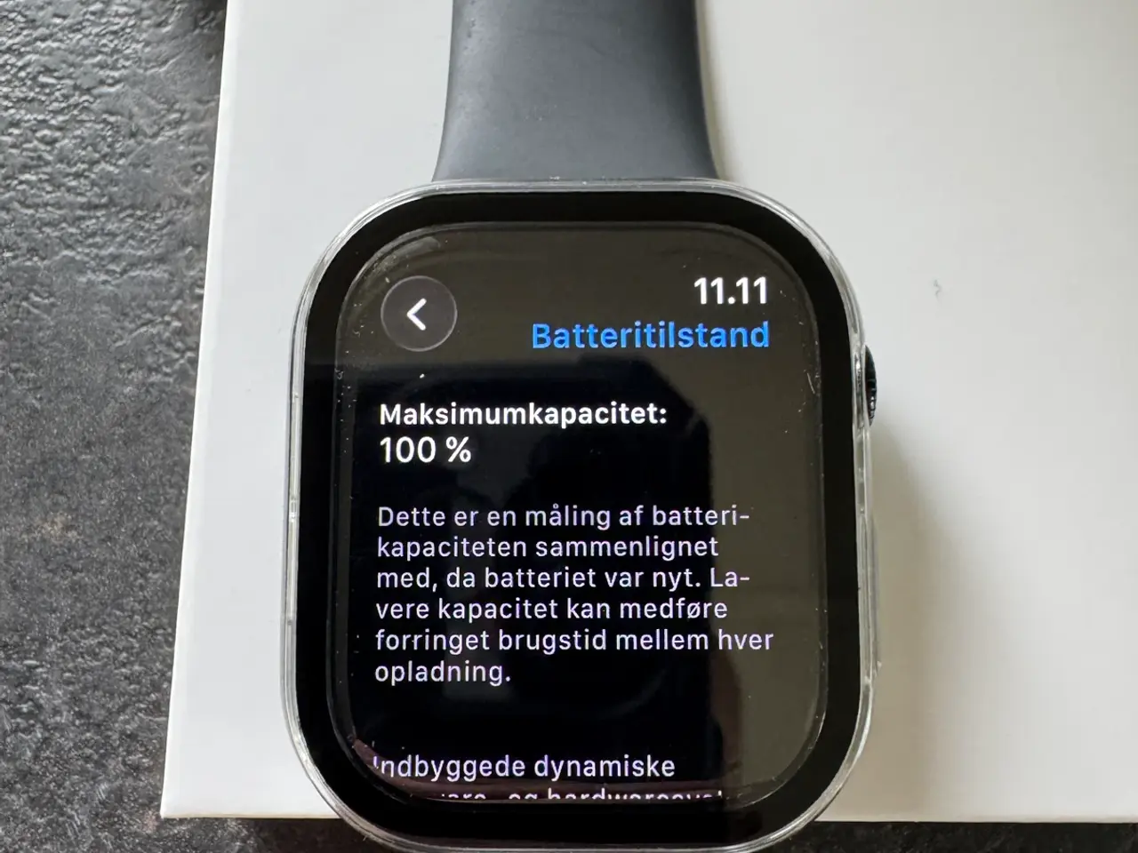 Billede 1 - Apple Watch Series 11, 46 mm GPS med S/M-rem.