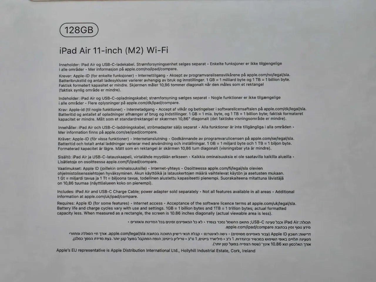 Billede 8 - iPad Air 11 M2 128GB WiFi Space Grey