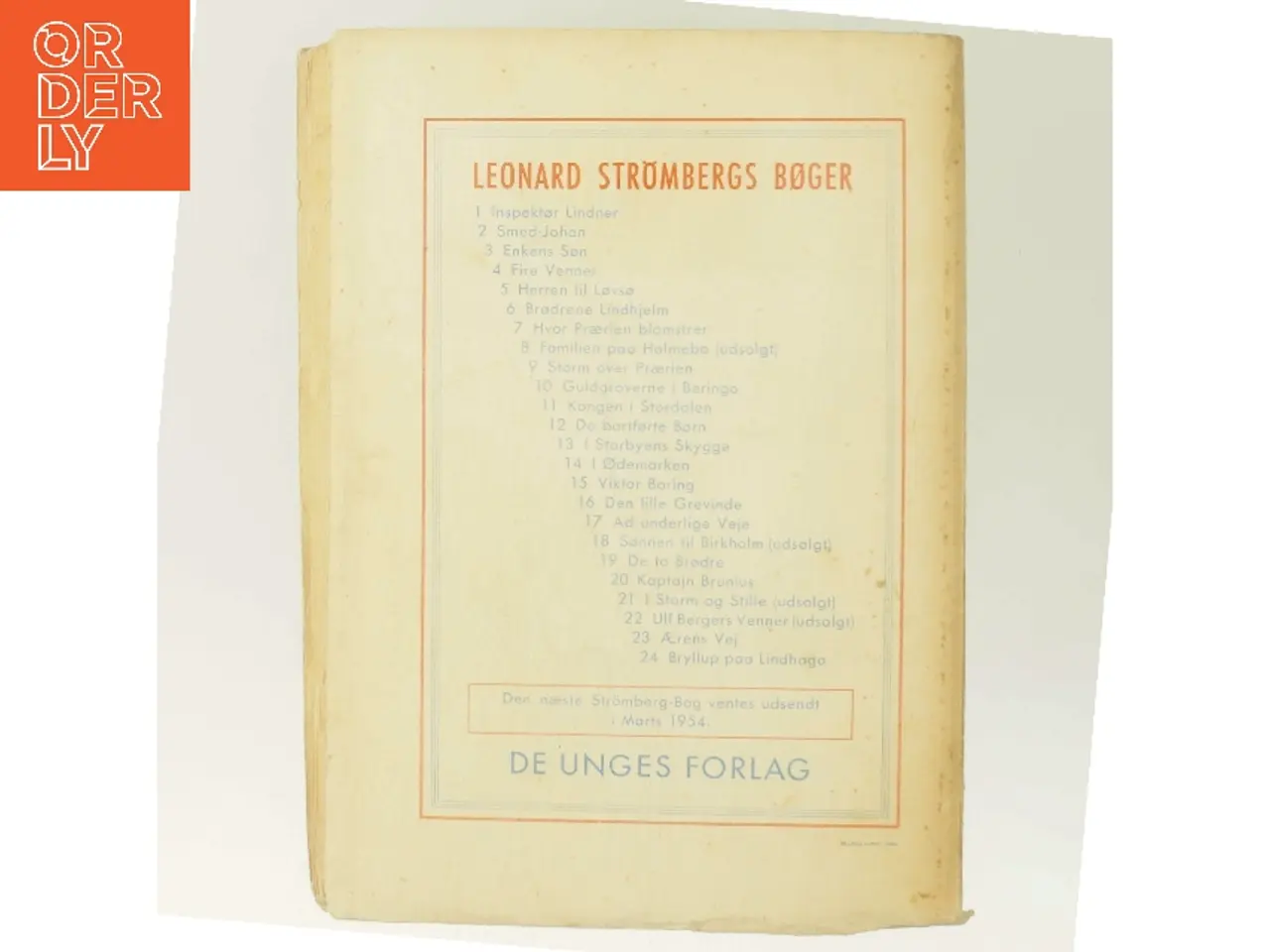 Billede 3 - Bryllup paa Lindhaga af Leonard Strmberg (Bog)