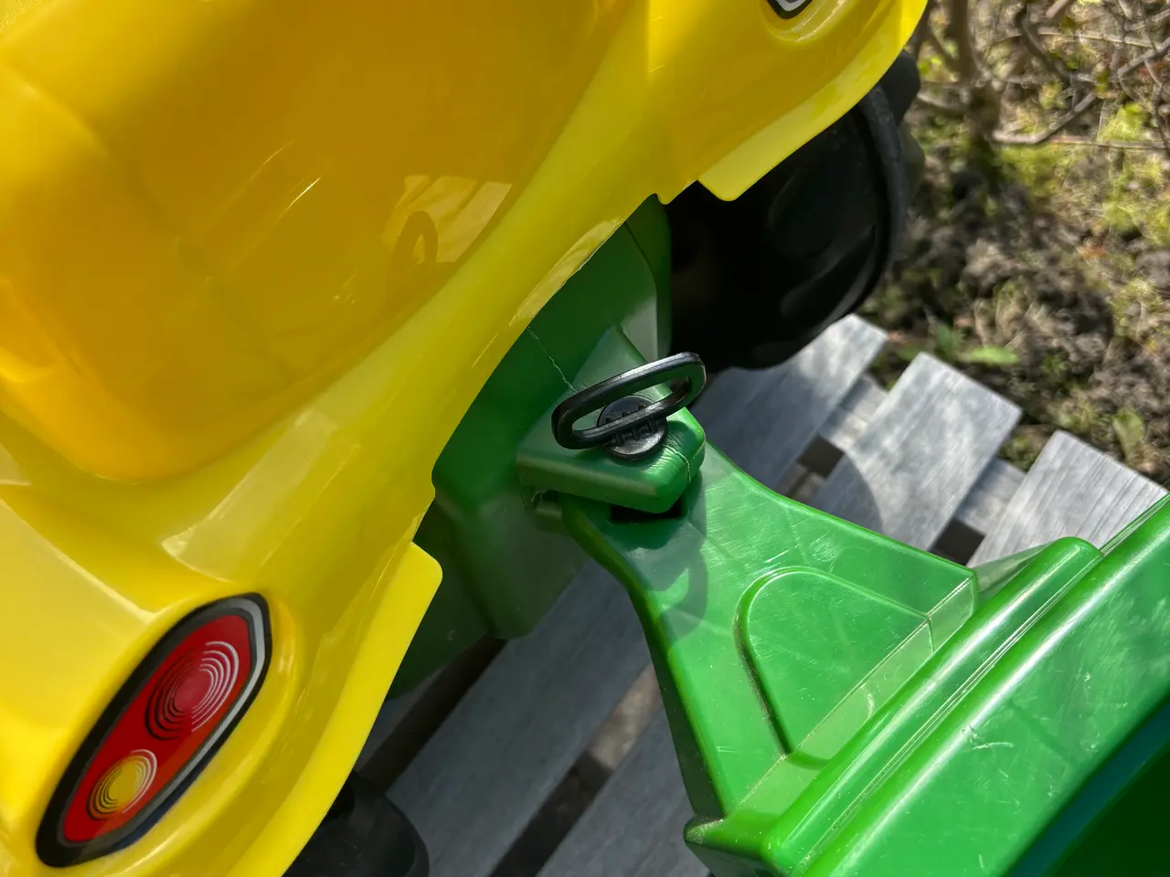 Billede 6 - John Deere traktor med anhænger