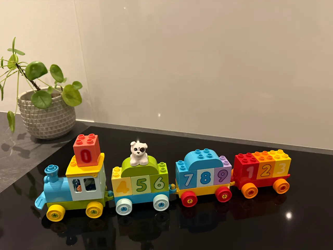 Billede 1 - Duplo tog med tal