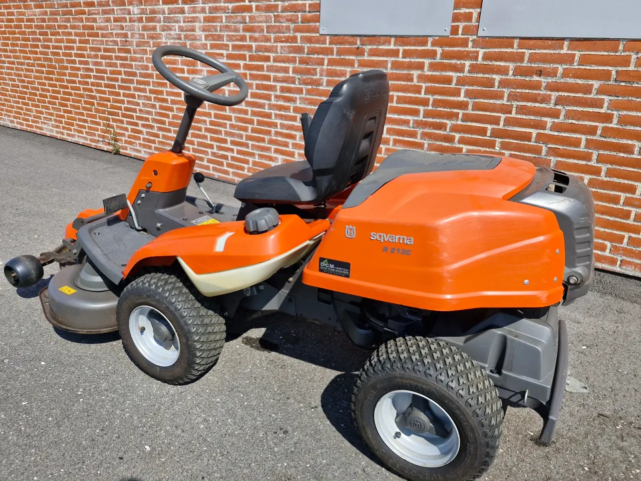 Billede 6 - Husqvarna R213C m. Combi 94 (NY Motor!!)