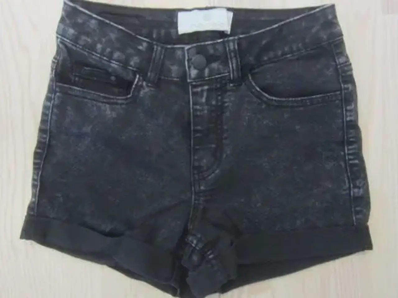 Billede 1 - Str. XS/S, elastiske shorts fra PIECES