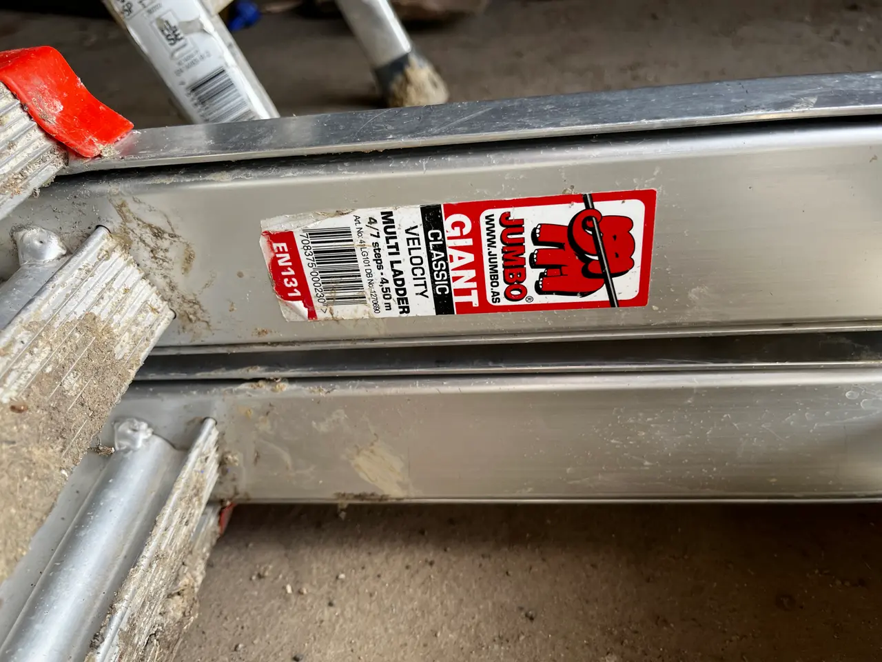 Billede 5 - Foldestige inkl. Trappestie JUMBO