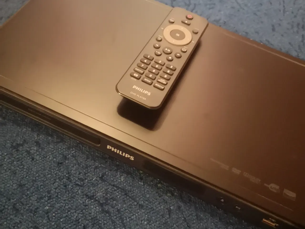 Billede 1 - Philips dvd-afspiller med fjernbetjening