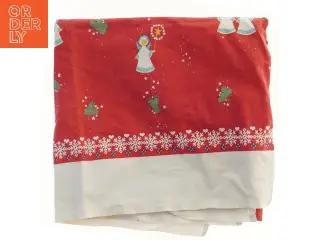 Juledug med englemotiv (str. 134x134 cm)